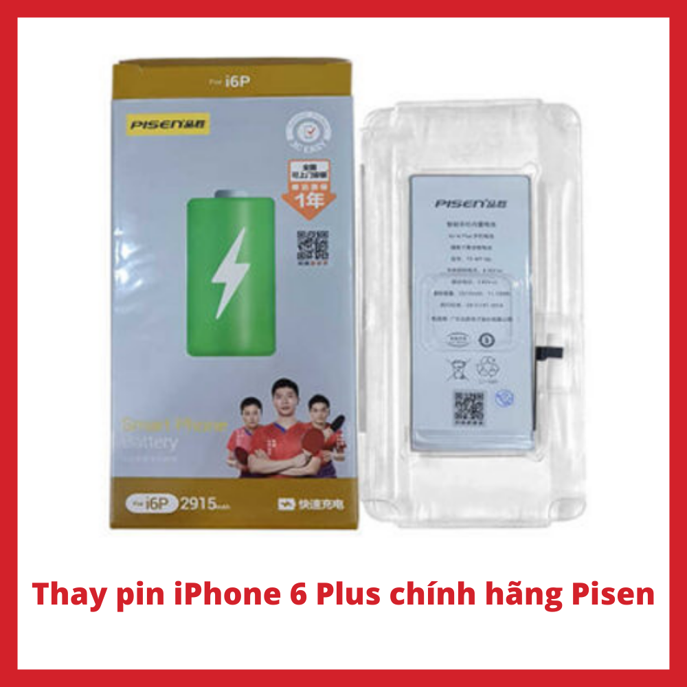 Thay pin iPhone 6 Plus chính hãng Energizer tại Đà Nẵng